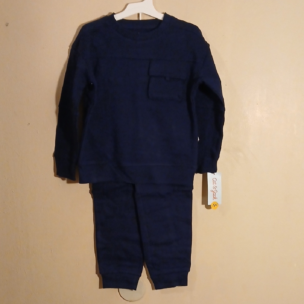 Cat & Jack Navy Blue Kids' Set